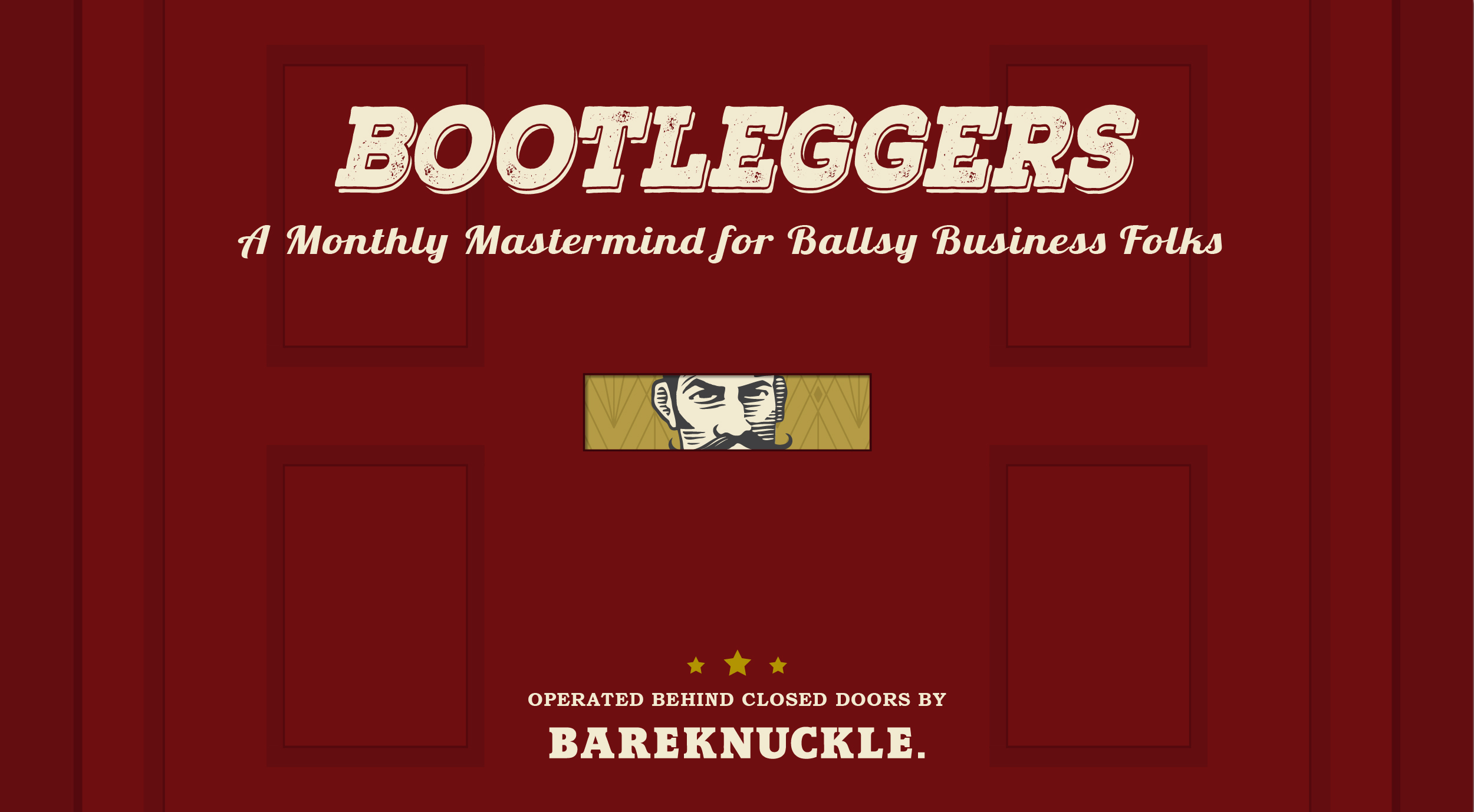 Bootleggers business mastermind group